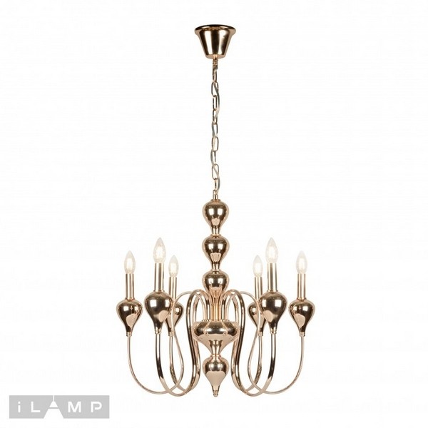 Подвесная люстра Lady 88003-6 GD Подвесная люстра Lady 88003-6 GD