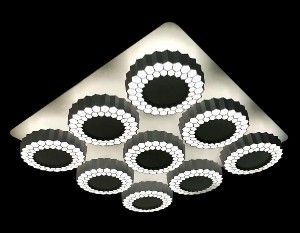 Потолочная люстра Orbital Hi-tech FH14/9 WH 288W D750*750