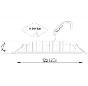 Точечный светильник Canopo A7243PL-2WH