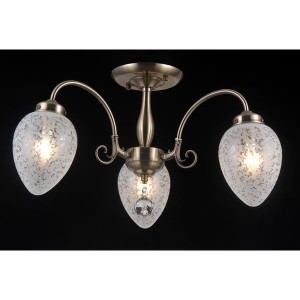 Потолочная люстра  ZARAGOZA 81050-3C  ANTIQUE BRASS