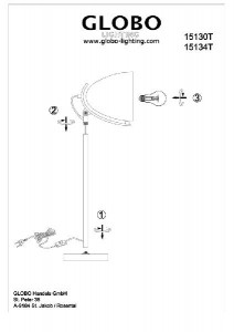 Интерьерная настольная лампа Jackson 15130T