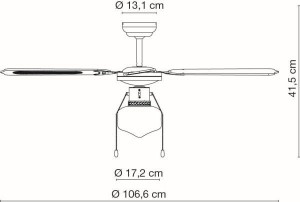 Потолочная люстра Champion 0309CSW