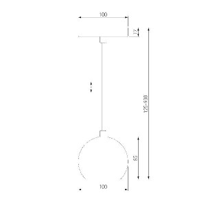 Подвесной светильник DLS023 DLS023
