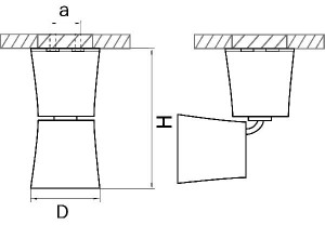 Точечный светильник Rotonda 214457