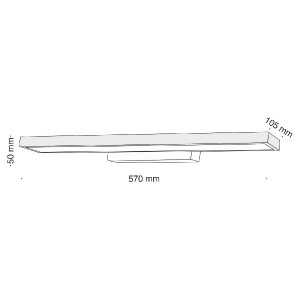 Настенный светильник Everett C815WL-L18W4K