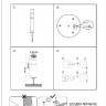 Наземный светильник Solar 33245