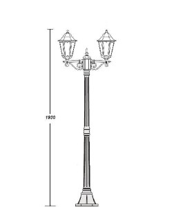 Наземный фонарь 79808M A Gb