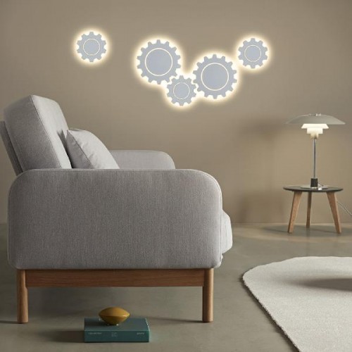 Настенный светильник Gear Gear L LED белый (MRL LED 1100)