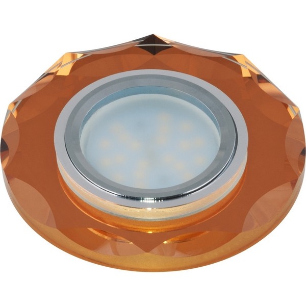 Точечный светильник Peonia DLS-P105 GU5.3 CHROME/BRONZE Точечный светильник Peonia DLS-P105 GU5.3 CHROME/BRONZE