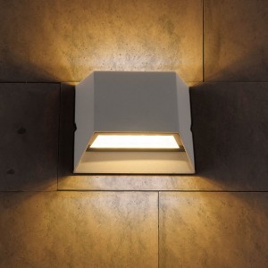 Настенный светильник уличный Ofion 1615 TECHNO LED OFION DOUBLE алмазный серый