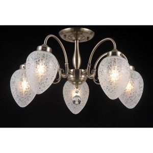 Потолочная люстра  ZARAGOZA 81050-5C  ANTIQUE BRASS