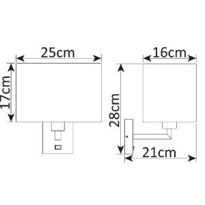 Бра Hall A9248AP-1AB