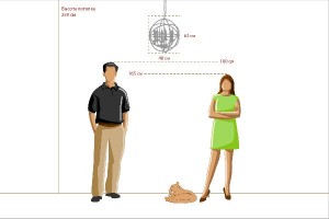 Подвесная люстра Замок 249017306