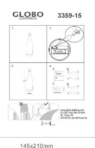 Интерьерная настольная лампа Solar 3359-15
