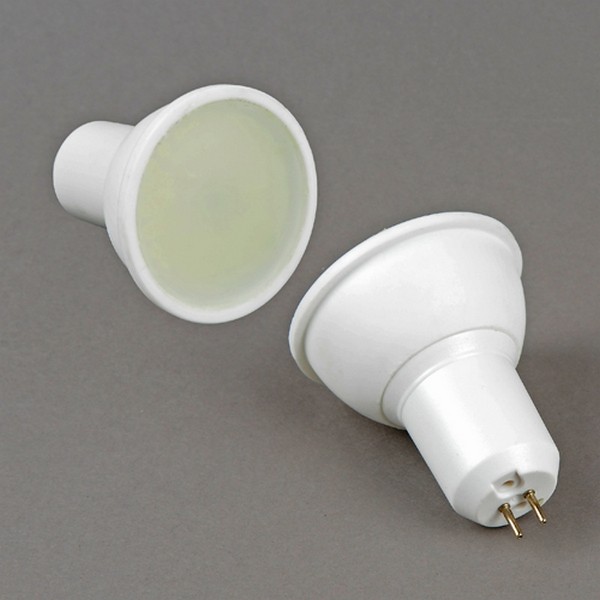 Лампочка светодиодная MR16-6W-WW-60LED-fr.wh Лампочка светодиодная MR16-6W-WW-60LED-fr.wh