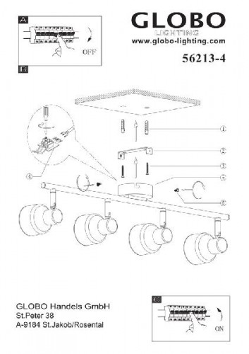 Спот Rois 56213-4
