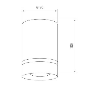 Точечный светильник Topper DLR021 9W 4200K хром матовый