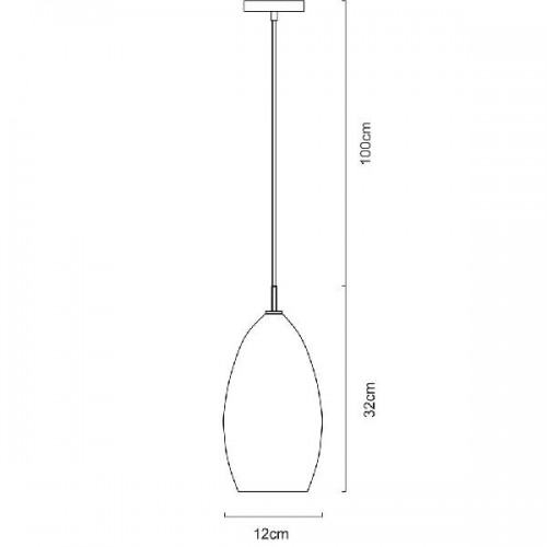 Подвесной светильник Bicchiere A4282SP-1CC