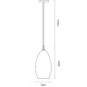 Подвесной светильник Bicchiere A4282SP-1CC