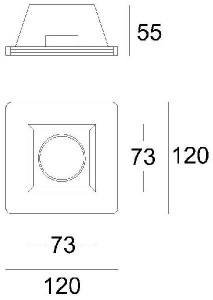 Точечный светильник 110500
