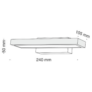 Настенный светильник Everett C815WL-L6W4K