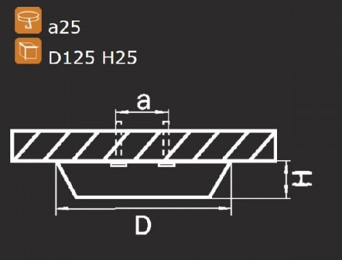 Потолочный светильник URBANO MINI 214774