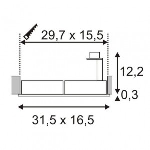 Точечный светильник New 111382