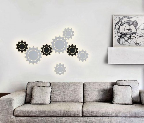 Настенный светильник Gear Gear L LED черный (MRL LED 1100)