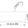 Точечный светильник Altair A7709PL-2WH