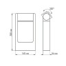 Наземный светильник LGD-Path-Frame 020397