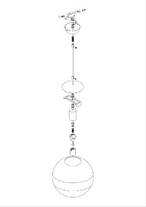 Подвесной светильник Galactica 15812