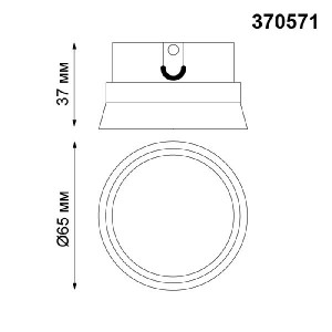 Декоративное кольцо Carino 370571