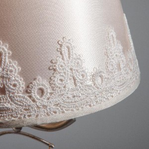 Интерьерная настольная лампа Incanto 01022/1 серебро