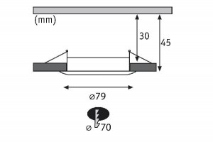 Точечный светильник 92822