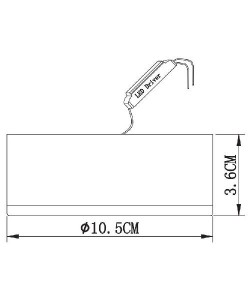 Точечный светильник Antares A7806PL-2WH
