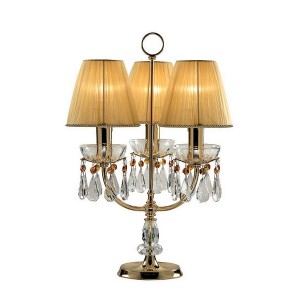 Интерьерная настольная лампа Murano 8192/P Gold