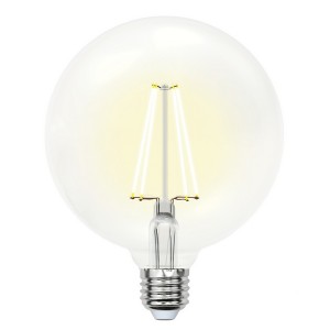 Лампочка светодиодная  LED-G125-15W/3000K/E27/CL PLS02WH картон