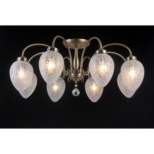 Потолочная люстра  ZARAGOZA 81050-8C ANTIQUE BRASS
