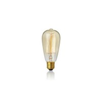 Ретро лампочка накаливания Эдисона Carbon 106186