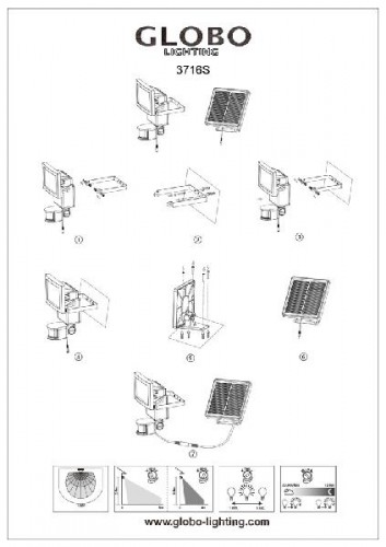 Прожектор уличный Al Solar 3716S