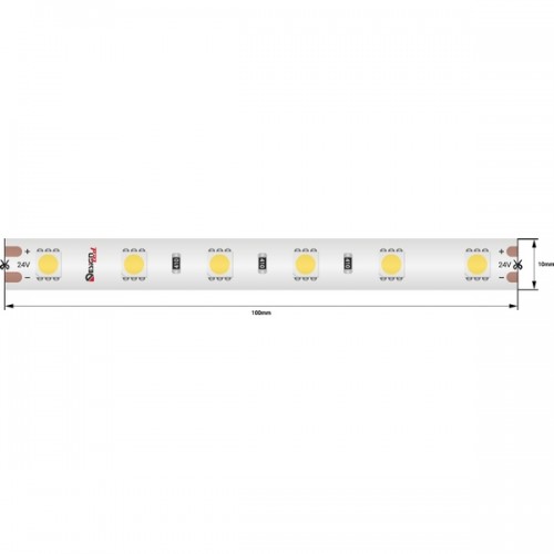 Светодиодная лента LUX DSG560-24-WW-65