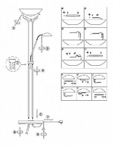 Торшер Leonas 59040