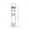 Ручной фонарь  FLS03-14-3W 160m BK Черный (Discoverer 3)