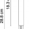 Грунтовый светильник Solar 33963-12