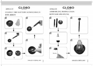 Грунтовый светильник Solar 33963-12