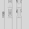 Наземный светильник  W6142-2-1100