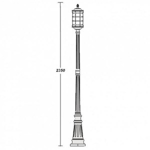 Наземный фонарь 81209 Gb