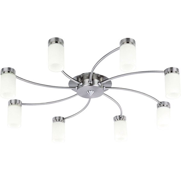 Потолочная люстра C1395 C1395NK.OM.8.SPL satin chrome Потолочная люстра C1395 C1395NK.OM.8.SPL satin chrome