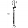 Наземный фонарь  95207L Bl