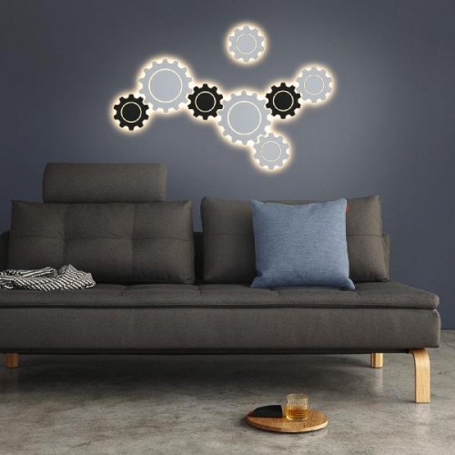 Настенный светильник Gear Gear M LED черный (MRL LED 1095)